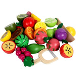 Emulational Magnetic Cut Fruits Vegetables Basket