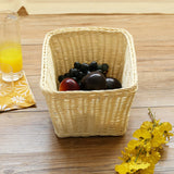 Rattan Dining Table Hotel Restaurant Food Storage Basket