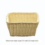 Rattan Dining Table Hotel Restaurant Food Storage Basket