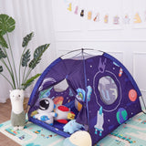 Portable Kids Space Planet Rocket Toys Tent