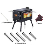 Ultralight Stainless Steel Wood Stove